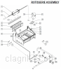 Exploded parts diagram for model: BGB36-BQAR (pre 2006)